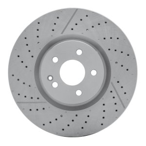 Mercedes-Benz GLA45 AMG Brake Rotor (1) - Front - R1 Concepts - Drill & Slot - `14-`19